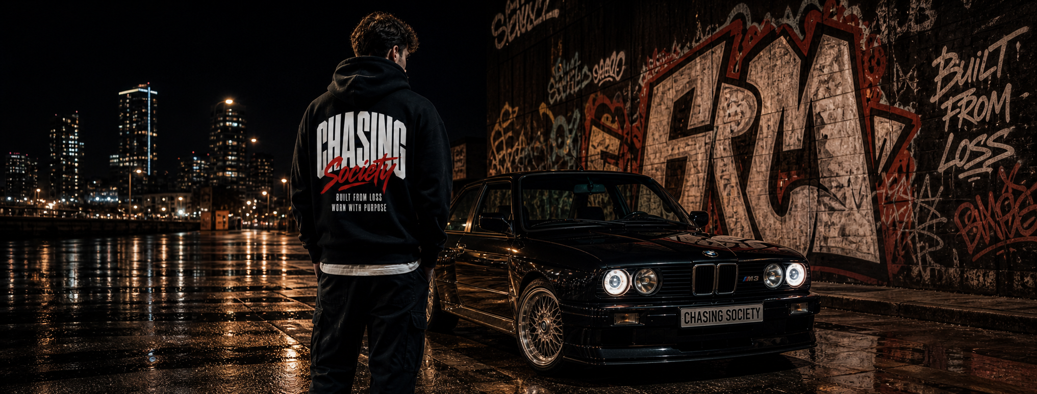 Chasing Society luxury streetwear campaign